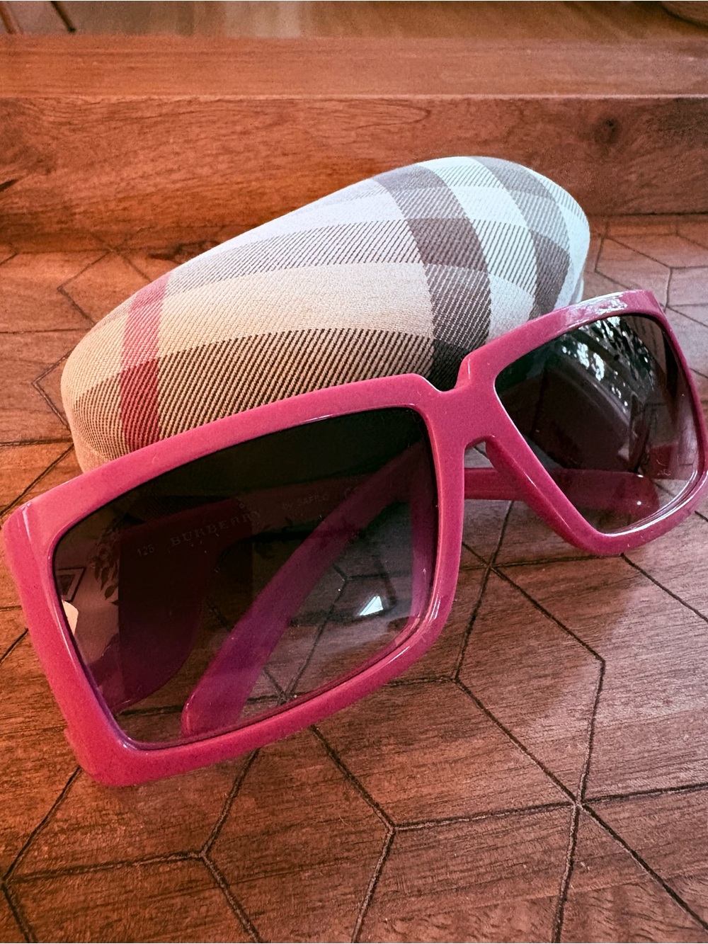 Burberry Retro Hot Pink Sunglasses